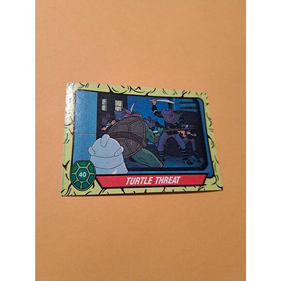1989 Topps TMNT Trading Card 40 Teenage Mutant Ninja Turtles - Picture 1 of 3